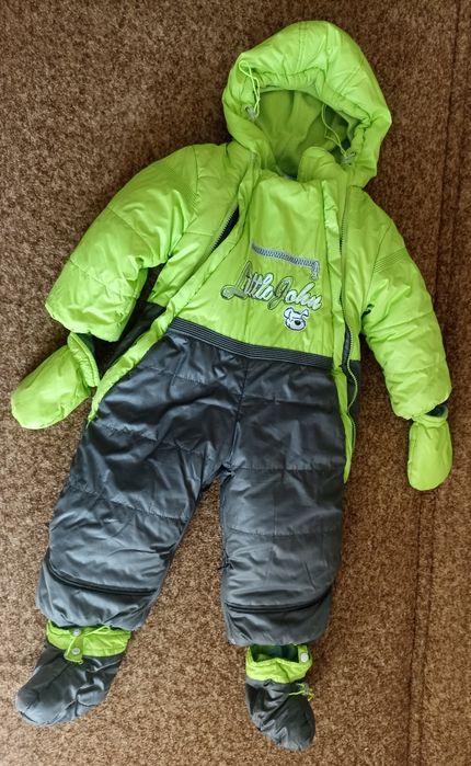 Комбінезон та курточка осінь-зима для хлопчика