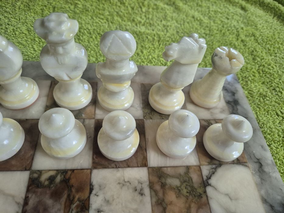 Szachy marmur - onyx