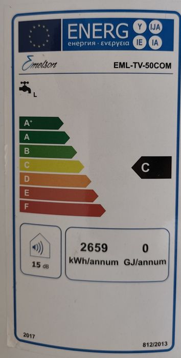 Termoacomulador Emelson  50L (USADO)