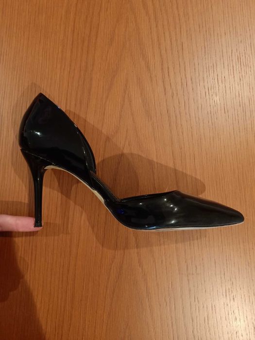 Sapato preto verniz