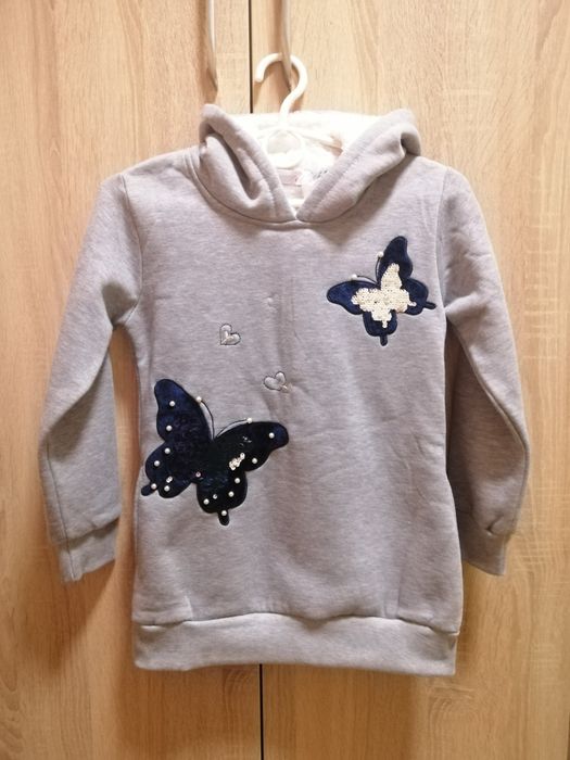 Худи для девочки утепленное