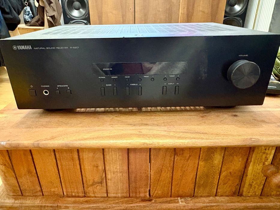 Yamaha R-S201 Stereo / Amplituner Hi-Fi / Mocny Dźwięk / Stan BDB