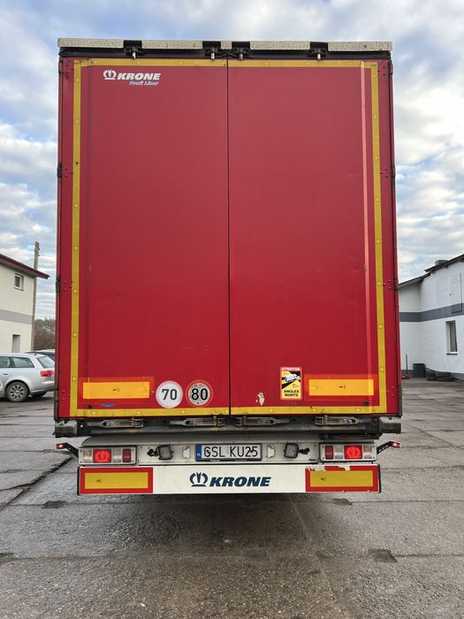 Naczepa Krone firanka podnoszona oś