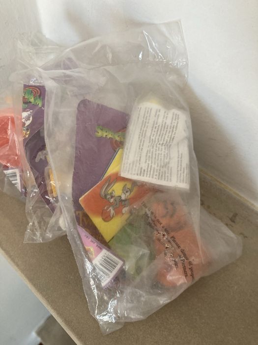 Space Jam Looney Tunes Warner Bros Conjuto selado de coleção de 1996