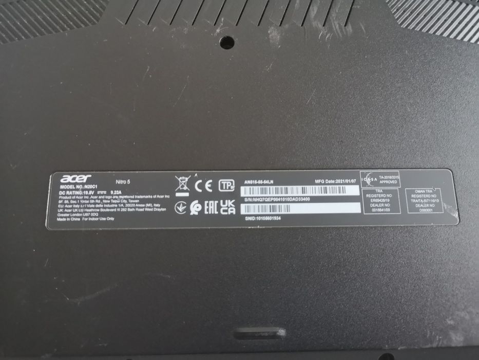 Laptop Acer Nitro 5