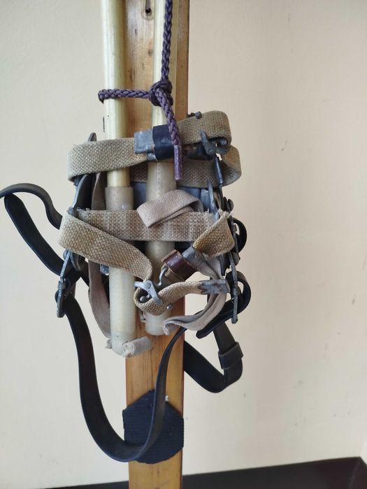 Лижі Нововятск 214см з палками Лижи