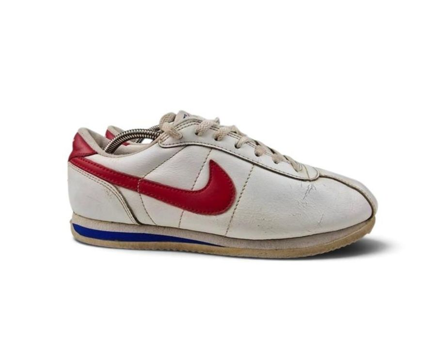 Винтажные кроссовки Nike Cortez Forest Gump белые