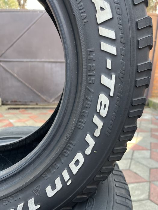 Шини 215/70 R16 A/T болотяна
