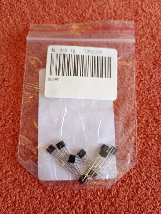 Датчик хола для ручки газа электровелосипеда SS49E