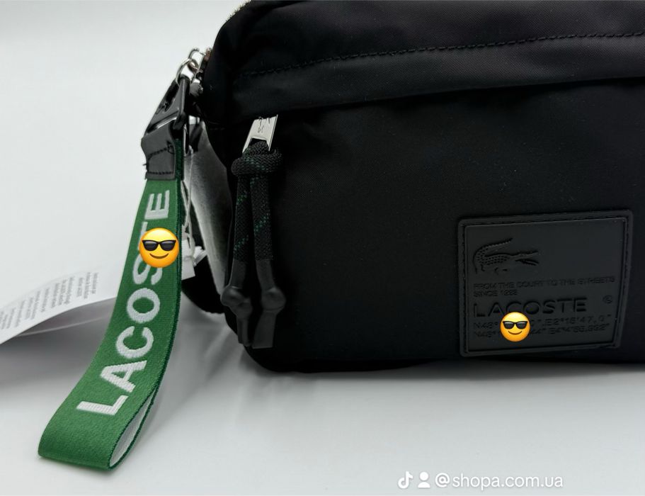 Сумка черная текстиль Унисекс | Женская и мужская модель