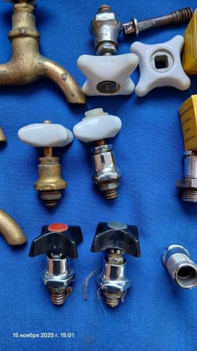 кран водяной бронзовый, смеситель