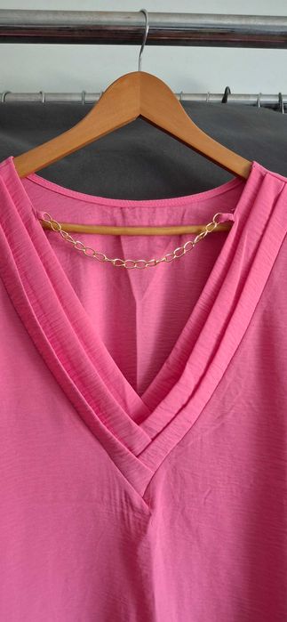 Blusa cor de rosa