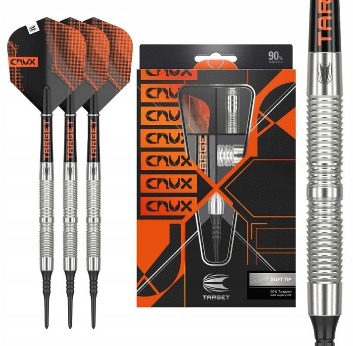 Lotki do darta elektronicznego Target Crux 21 gr, 90% wolframu