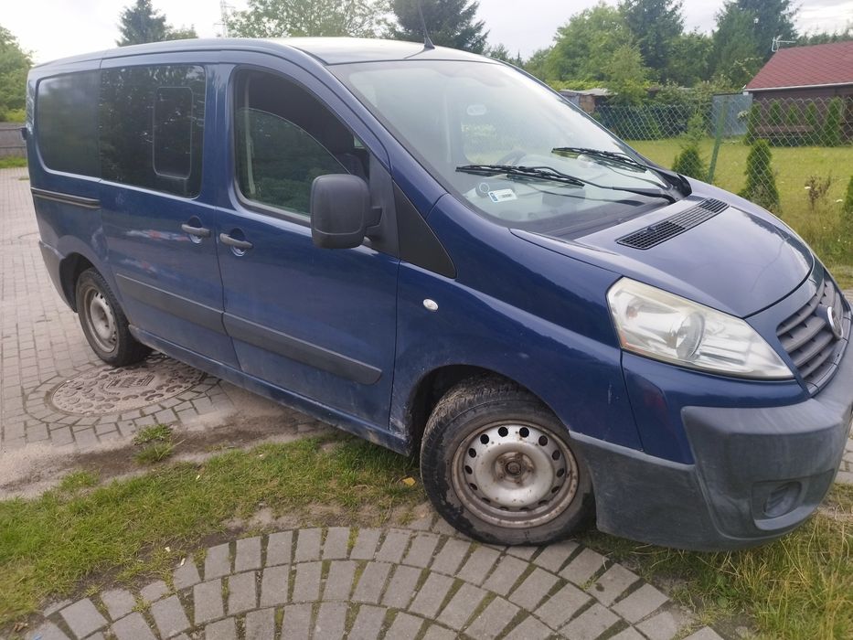 Fiat scudo 6 miejsc weekendowa promocja oddam za 5,5 tys