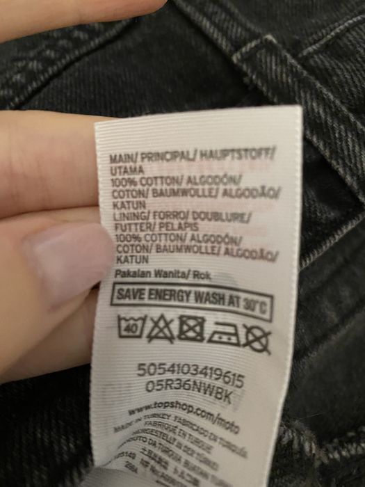 Topshop Spódniczka Jeansowa roz S