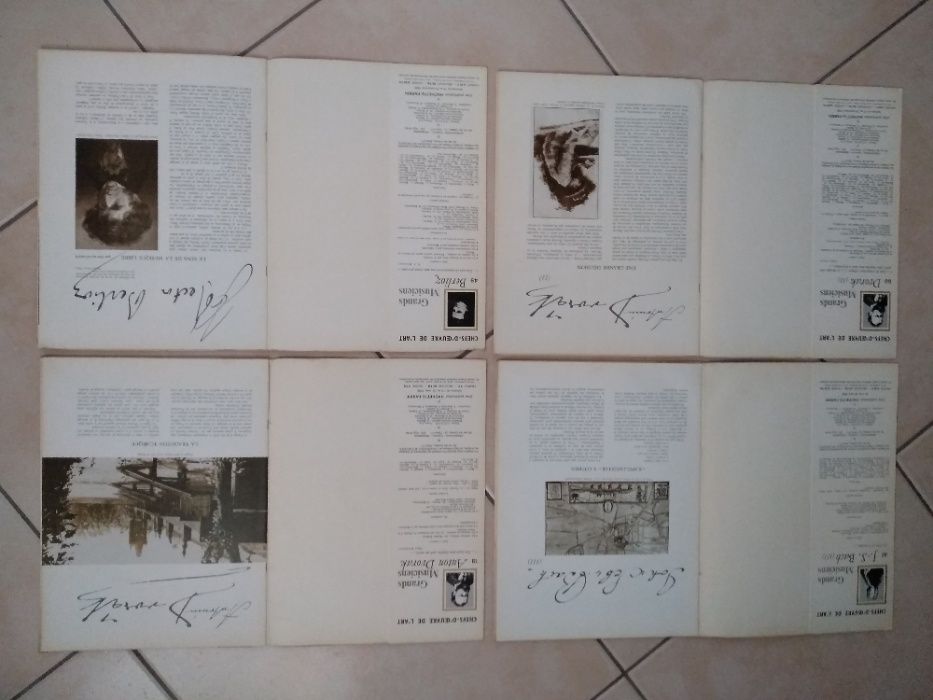 4 livros com LPs de música clássica anos 60