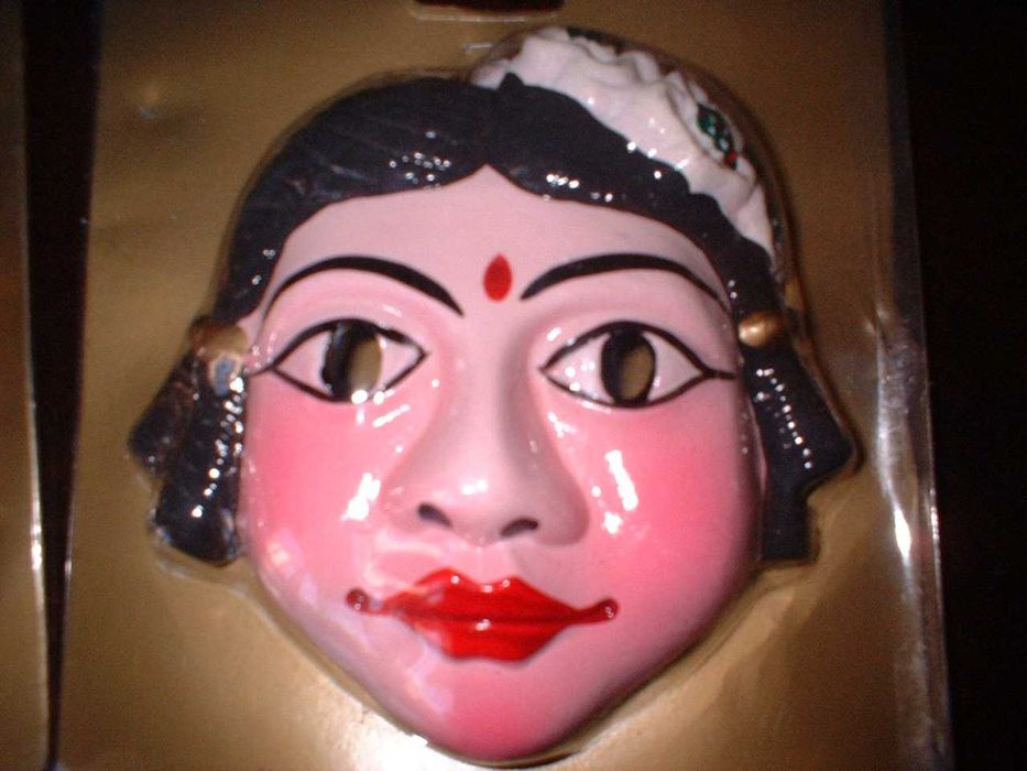Máscaras venezianas pintadas à mão