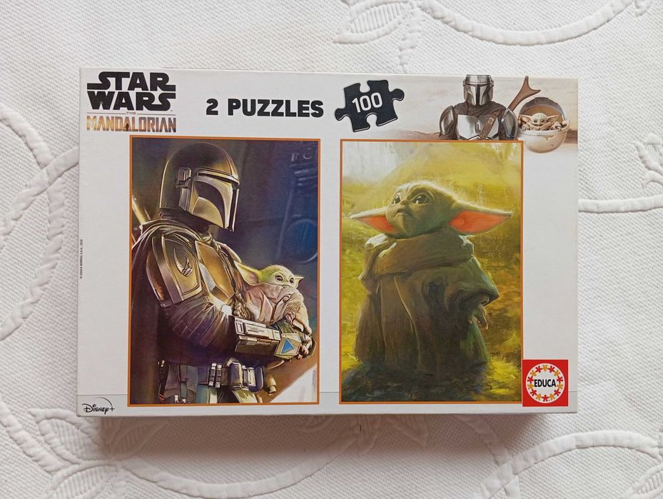 Puzzle Star Wars Mandalorian (2 x 100 peças)