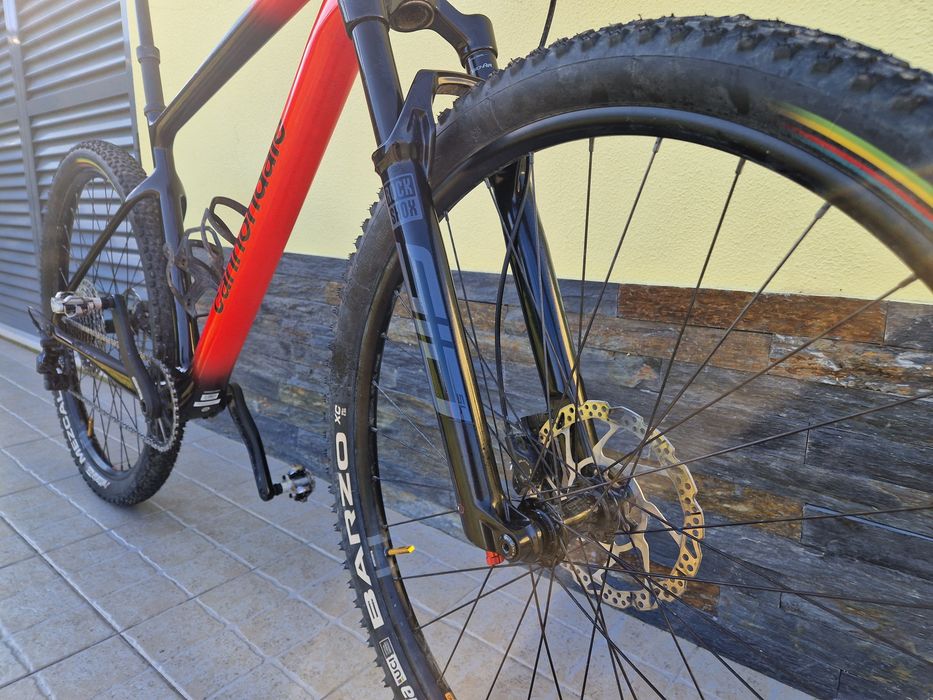 Bicicleta Cannondale carbon HT Tamanho L