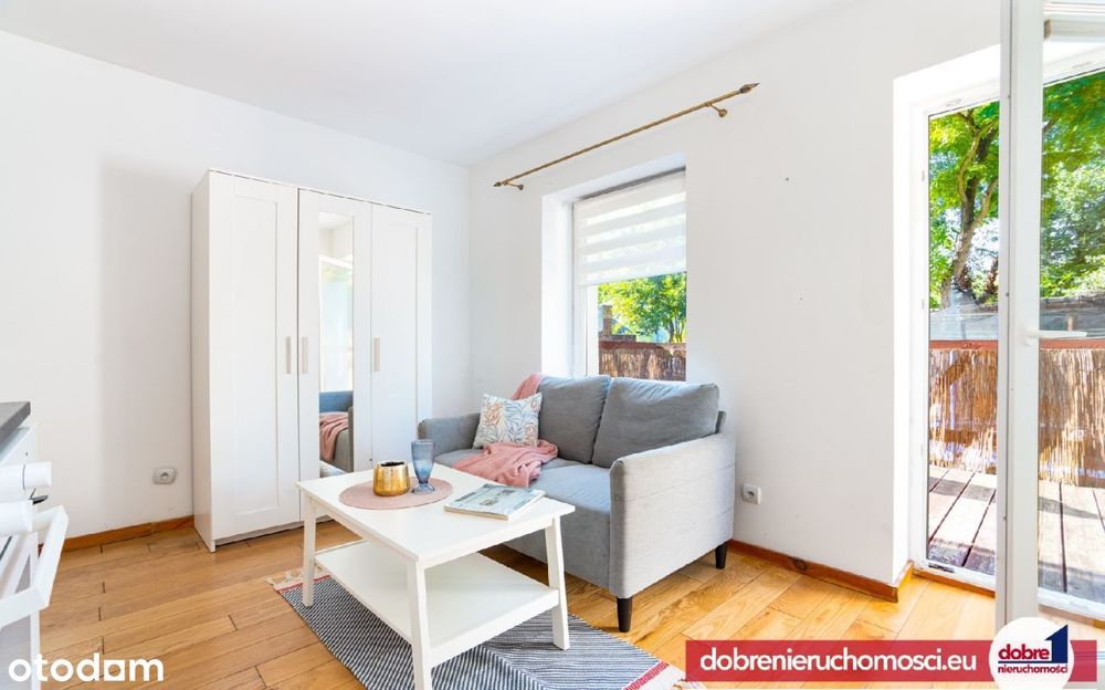 Świetna lokalizacja 27 m² z dużym tarasem