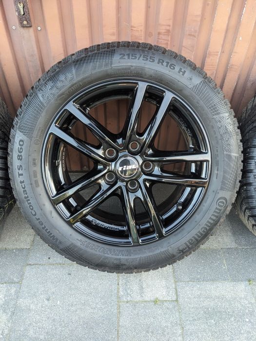 Koła Alufelgi 5x114,3 Rial 215/55R16 Opony zimowe 7Jx16 ET45 Kia Honda Renault