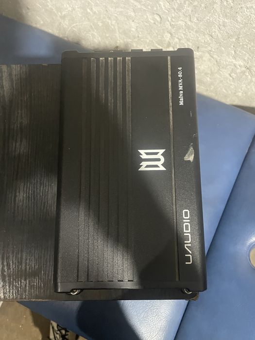 4-канальний підсилювач DL Audio Malva MVA-80.4 + сабвуфер Logicfox