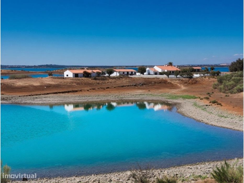 Aldeia da Estrela - terreno para 2 moradias, ligação a do Alqueva