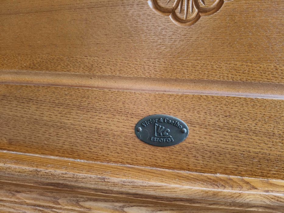 Conjunto 3 sofás em pele