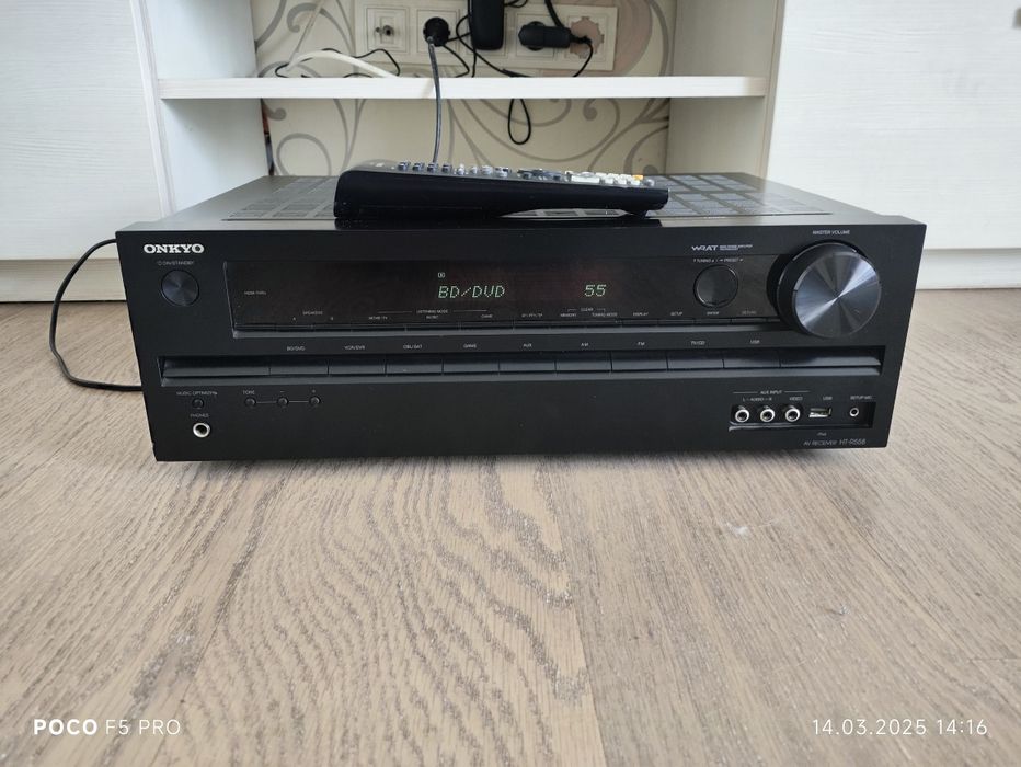 AV Стерео ресівер ONKYO HT-R558 5.1