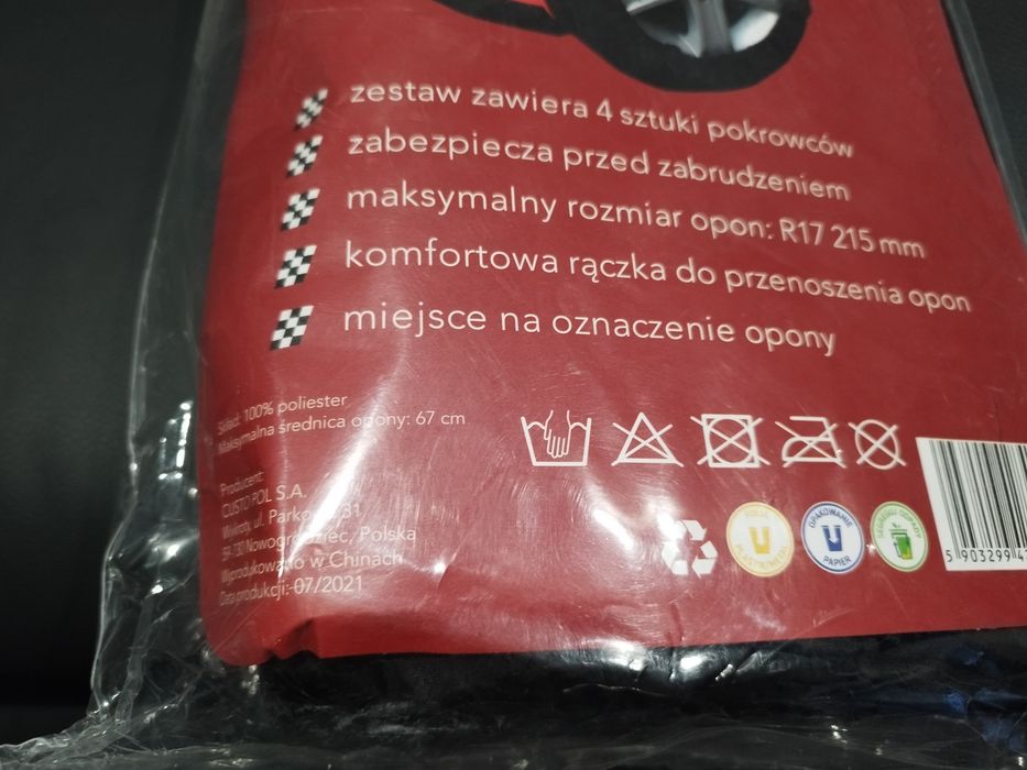 Nowe pokrowce na opony