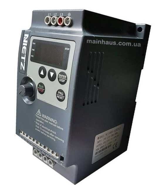 Перетворювач частоти NL1000-01R5G2 1,5кВт інвертер 380B/220В частотник