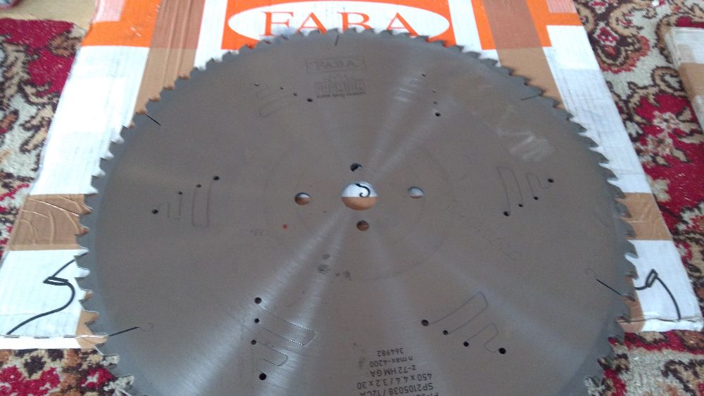 piły widiowe 450 mm, 520mm  FABA oraz ITA