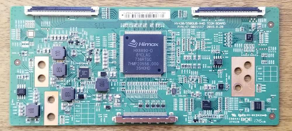 Moduł T-Con HV430QUB-N4D44 z TV LG 43UJ701V