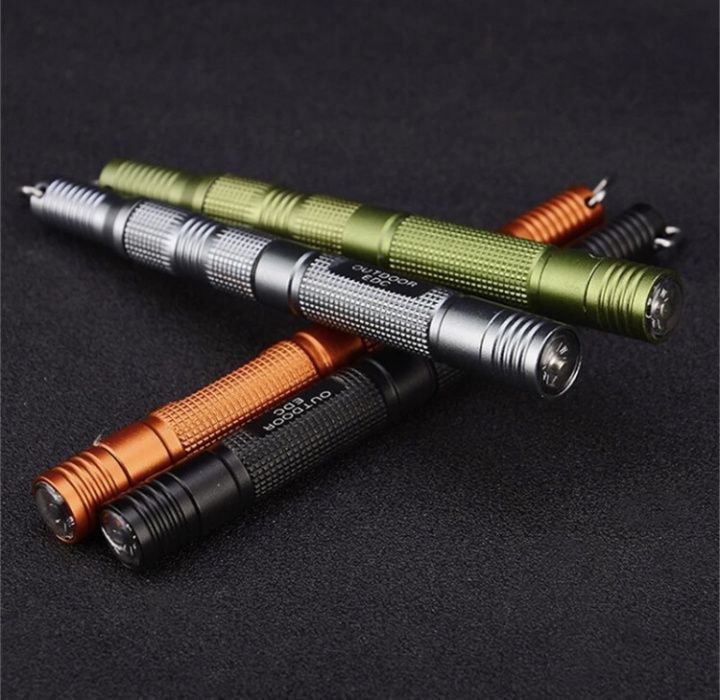 Haste de sobrevivência, Fire Starter e bússola!