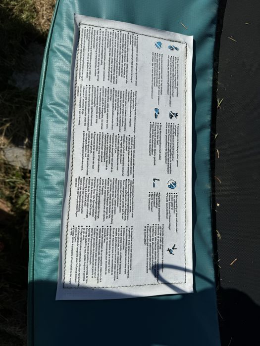 Trampolina ogrodowa XXL Funfit