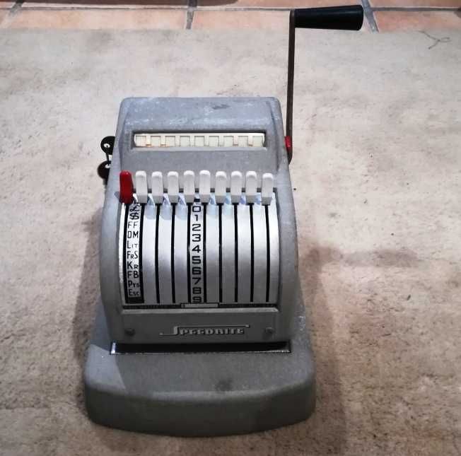 Máquina para Registo de CHEQUES