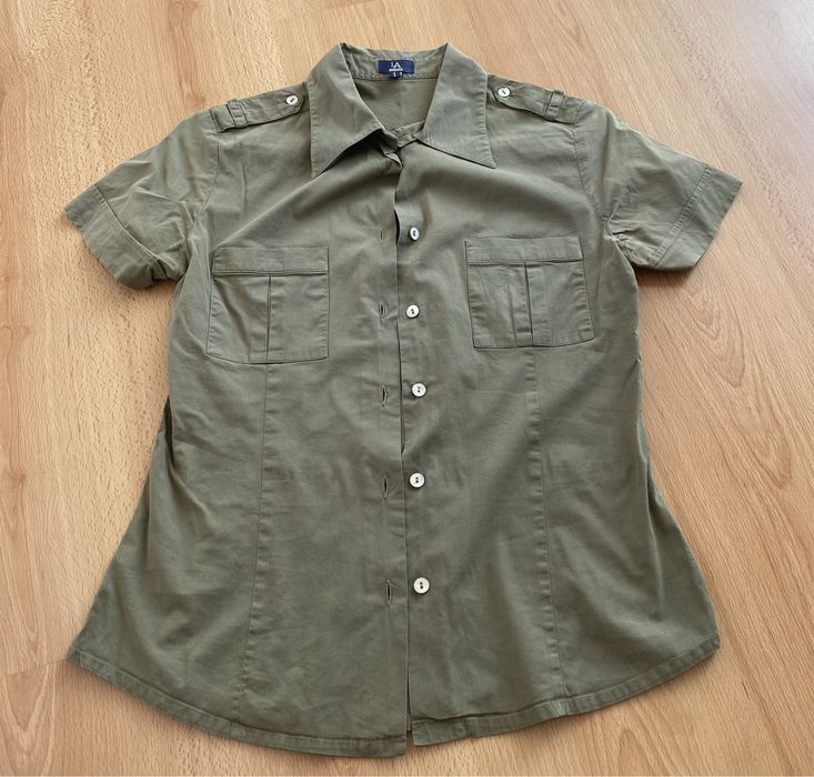 camisa verde - lanidor