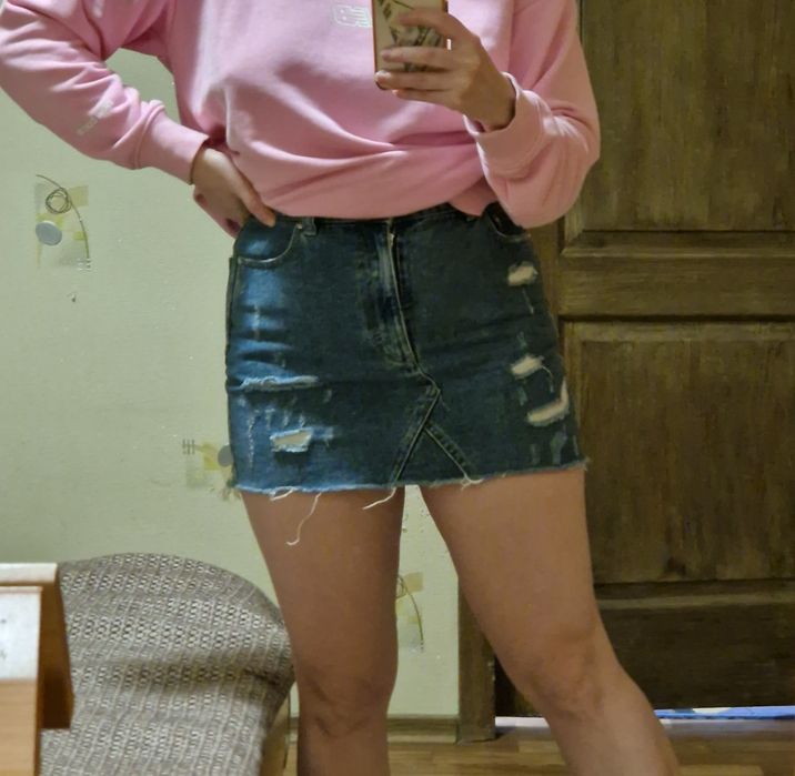 Юбка джинсовая Pull&Bear