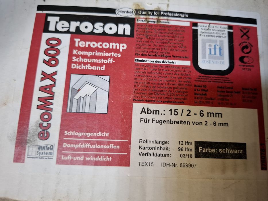 Tasma uszczelniająca