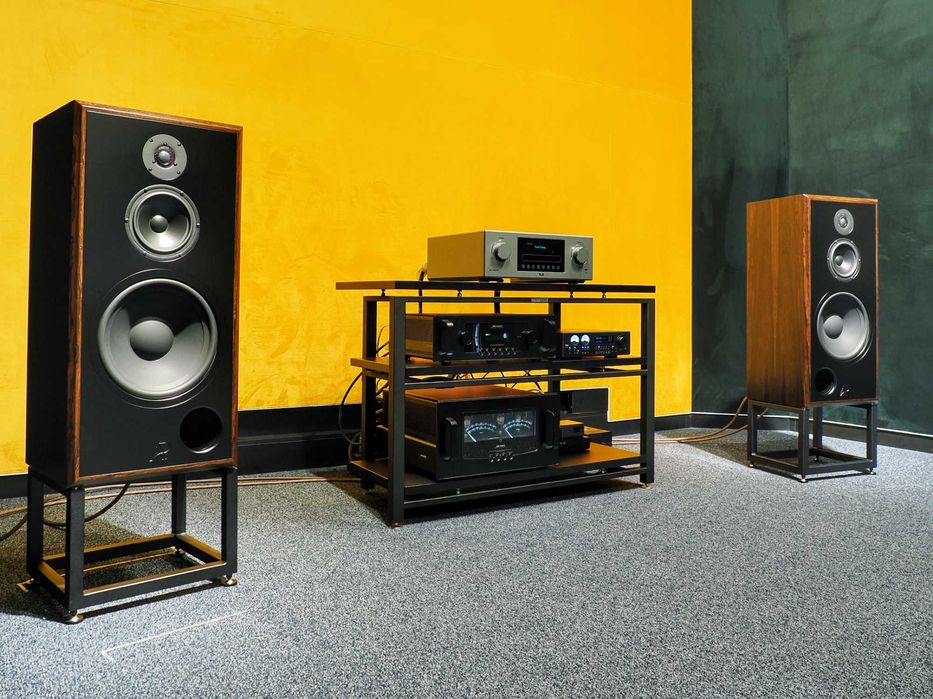 AudioPhase Opium 2 polskie kolumny duże monitory wolnostojące nowe GW