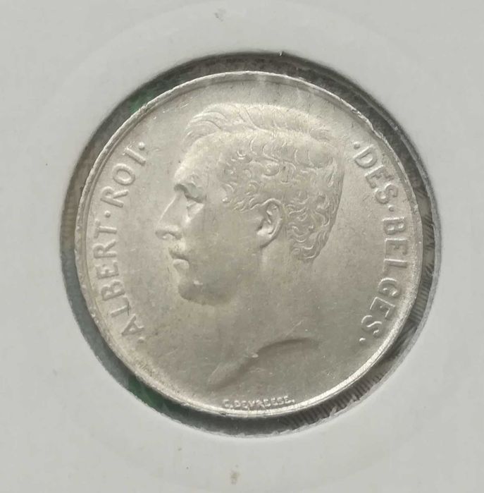 Monety srebrne zestaw 3 sztuk 1 frank Francja i Belgia srebro.