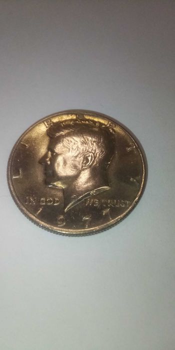 Moeda americana half dólar de 1977