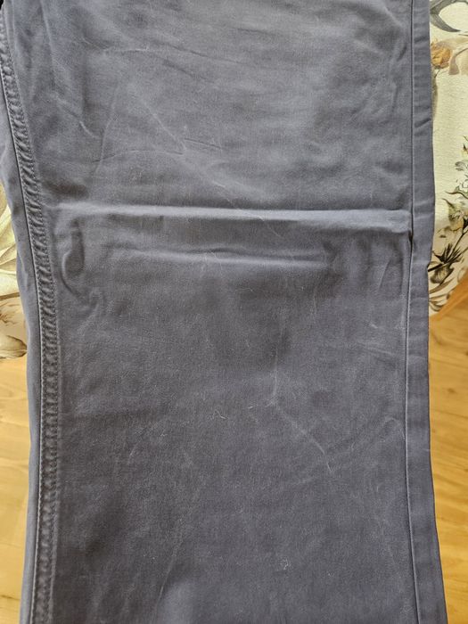 Spodnie męskie chino Marks and Spencer Blue Harbour  40 29 granat