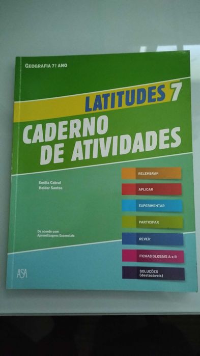 Latitudes 7 - Caderno de atividades - Geografia 7 Ano