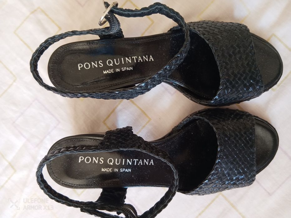 Sandálias pele marca Pons Quintana 35