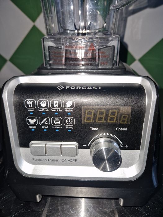 Blender barowy elektroniczny, 2 l, 1.6 kW, 32000 obr/min | FORGAST