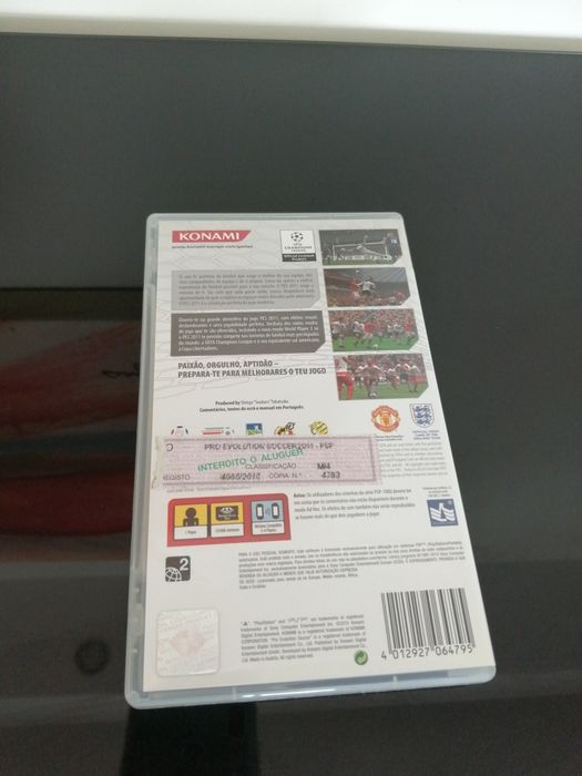 PES 2011, psp portátil