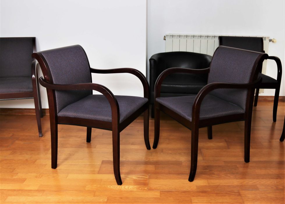 2 cadeirões vintage David Edwards certificados