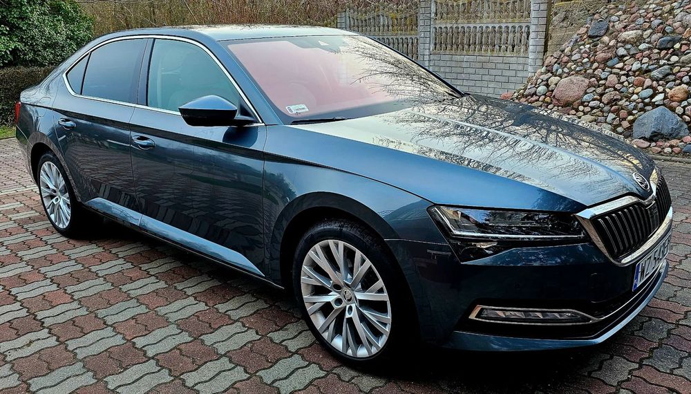 Skoda Superb 2.0TSI 190KM STYLE SalonPolska 1właściciel BezwypadkowaASO FV23%Brutto