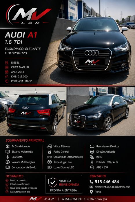 Audi A1   ATTRACTION      (1.6tdi)